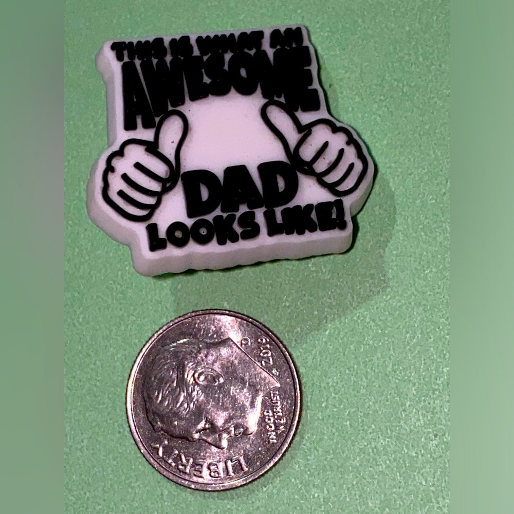 (10 for $15) This is What an AWESOME DAD looks like FATHER'S DAY Crocs …